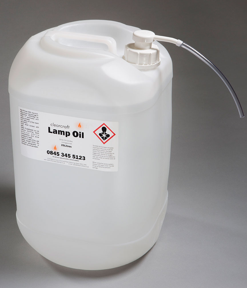 25 ltr drum of clear lamp oil 